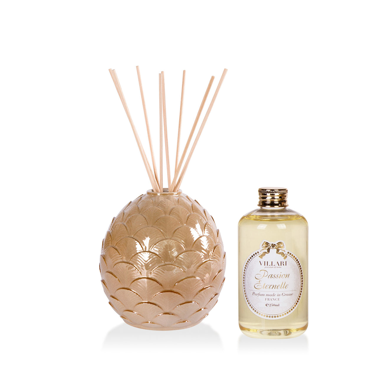 Peacock Home Fragrance Diffuser  - Pearly Caramel 