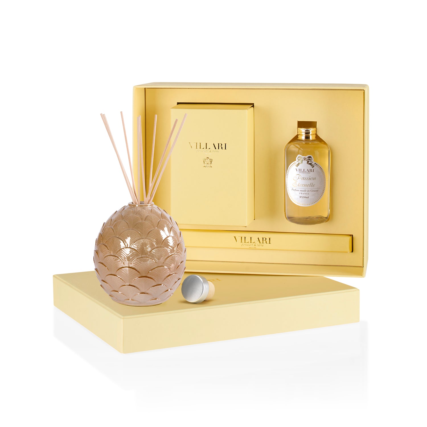 Peacock Home Fragrance Diffuser  - Pearly Caramel