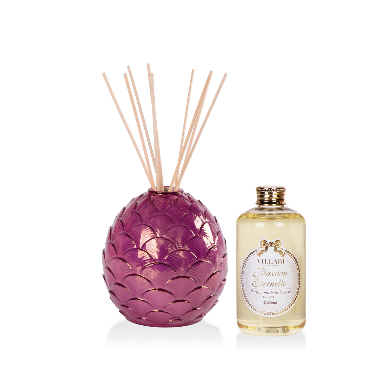 Peacock Home Fragrance Diffuser  - Pearly Fuchsia 