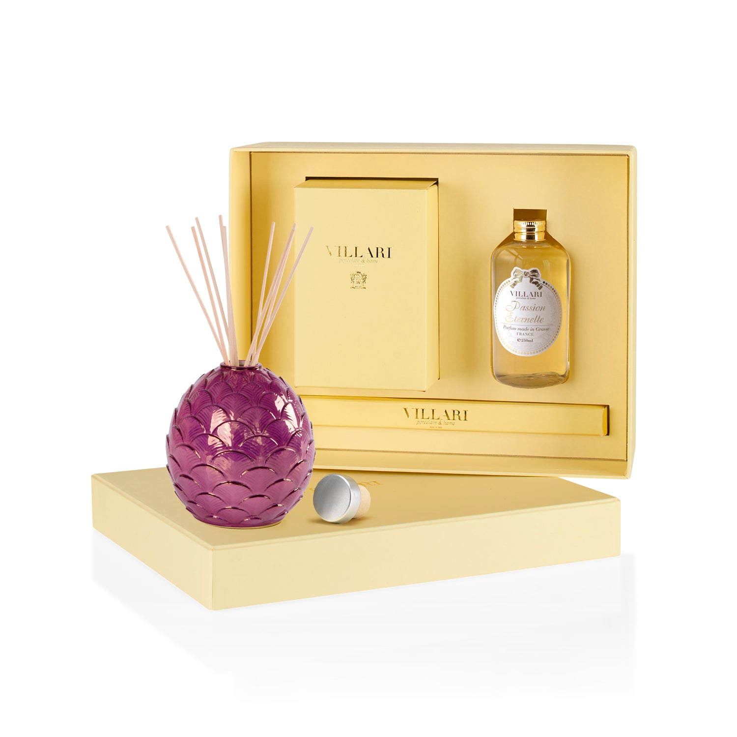 Peacock Home Fragrance Diffuser  - Pearly Fuchsia