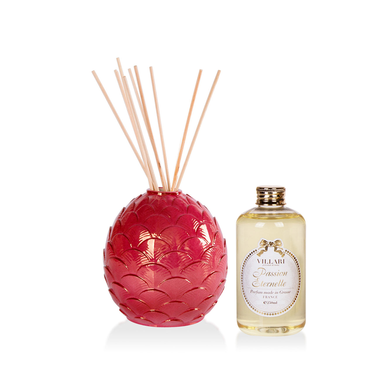 Peacock Home Fragrance Diffuser  - Pearly Red 