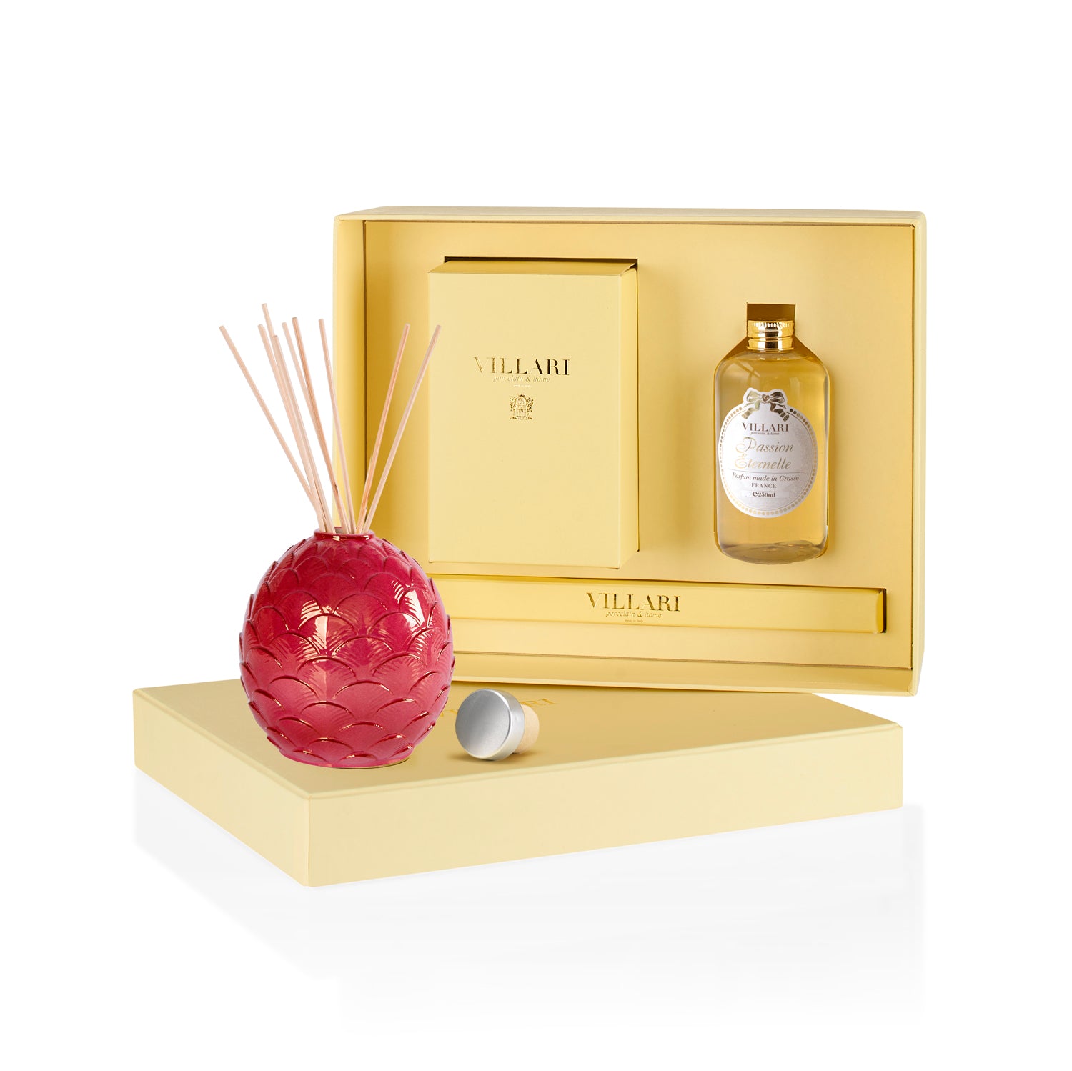Peacock Home Fragrance Diffuser  - Pearly Red