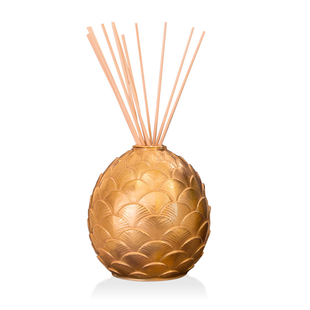 Peacock Home Fragrance Diffuser  - Gold