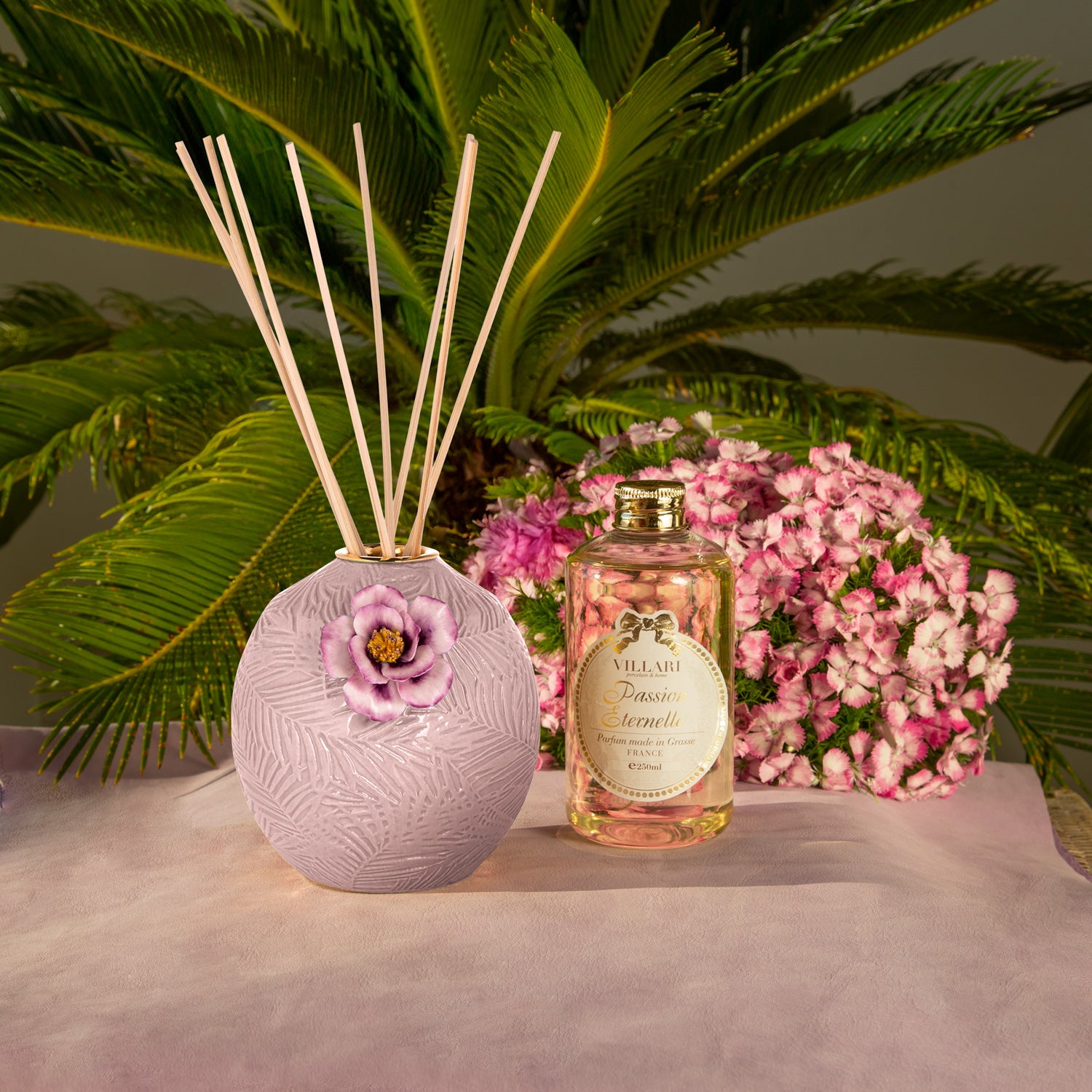 Acapulco Ibiscus Home Fragrance Diffuser - Baby Pink