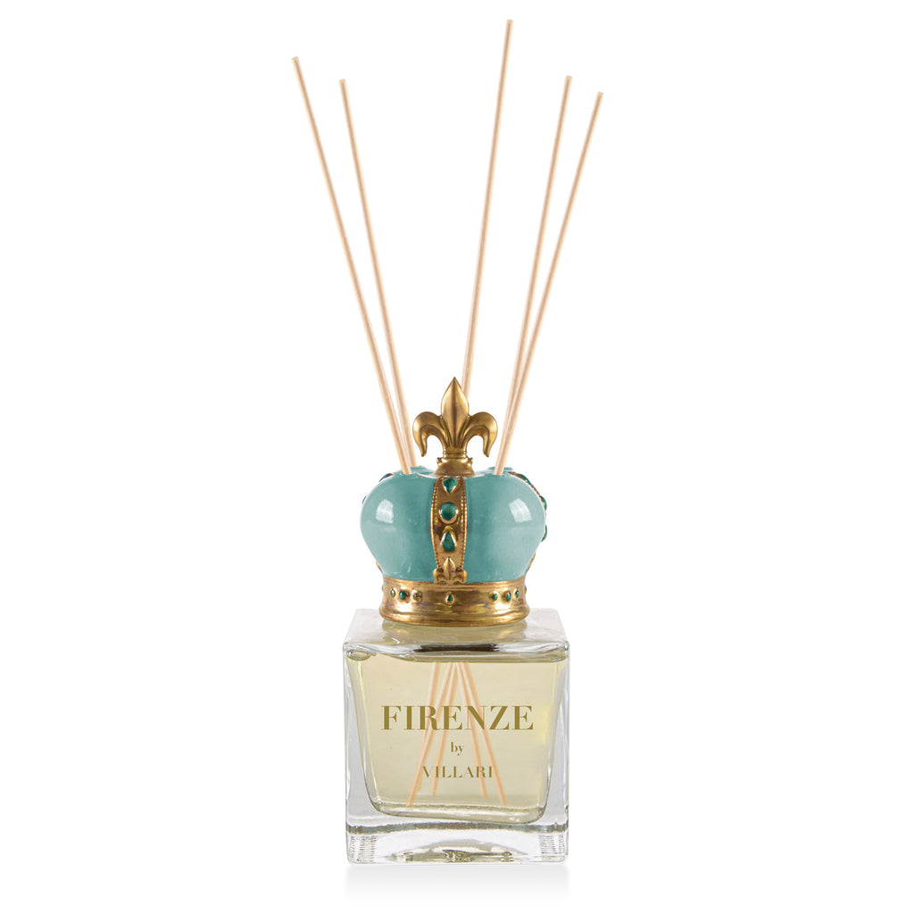 Firenze Home Fragrance Diffuser - Aquamarine & Gold
