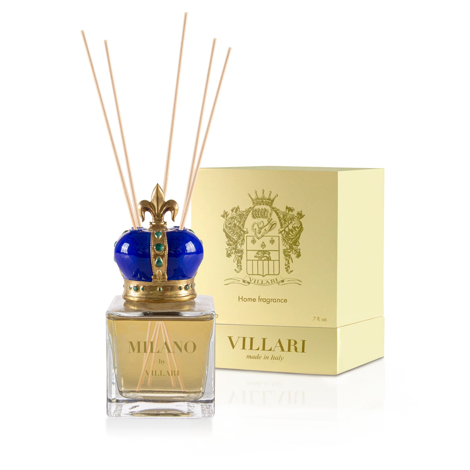 Milano Home Fragrance Diffuser - Blue & Gold