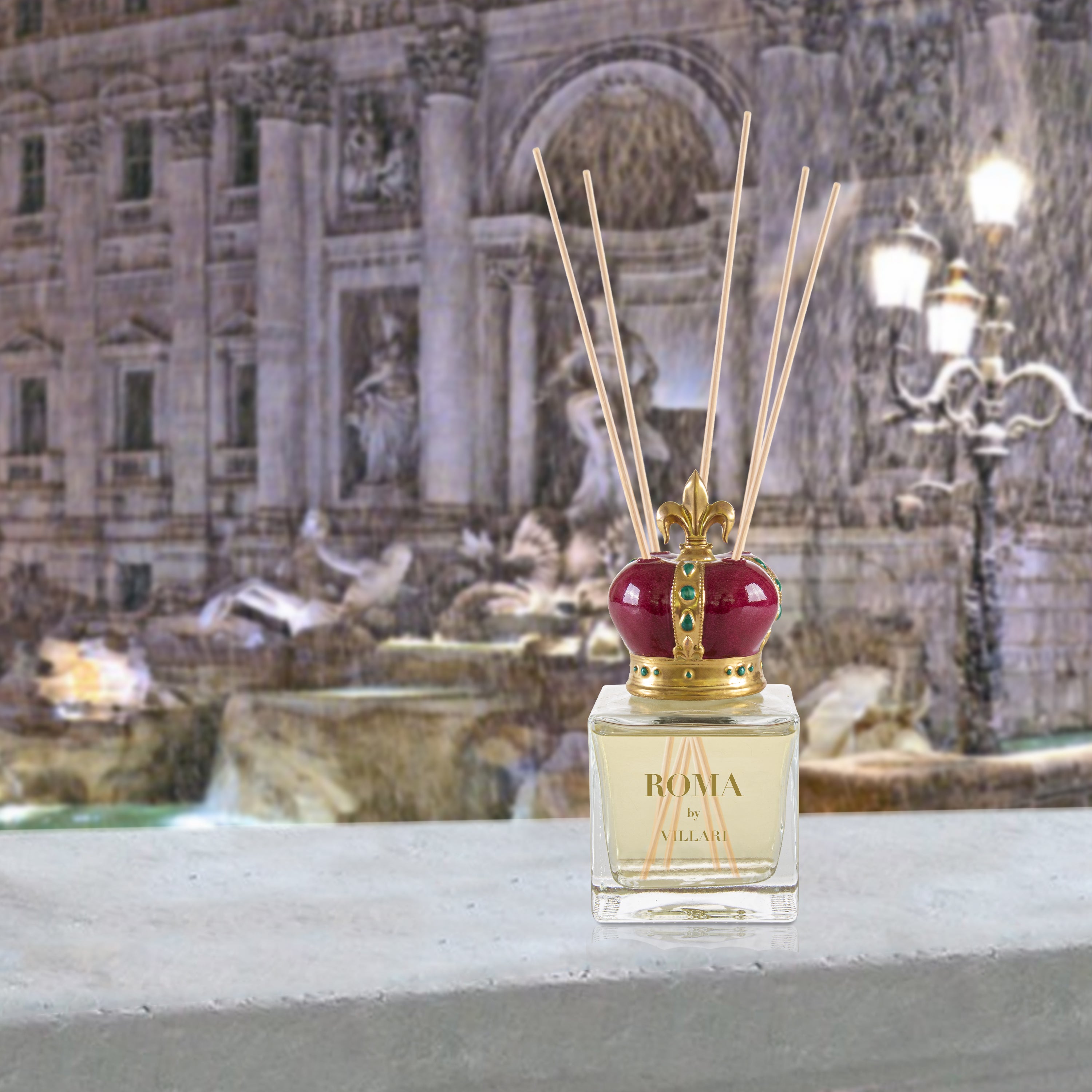Roma Home Fragrance Diffuser - Fuchsia & Gold