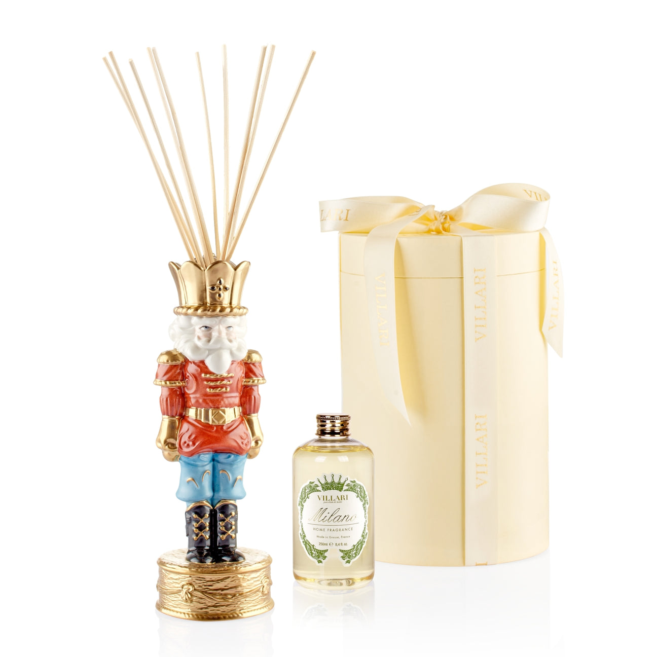 Nutcracker Soldier Home Fragrance Diffuser - Multicolor &amp; Gold 