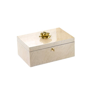 Camelia Jewellery Box - Gold