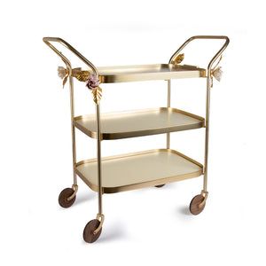 Romantic Tea Trolley - Pink & Gold