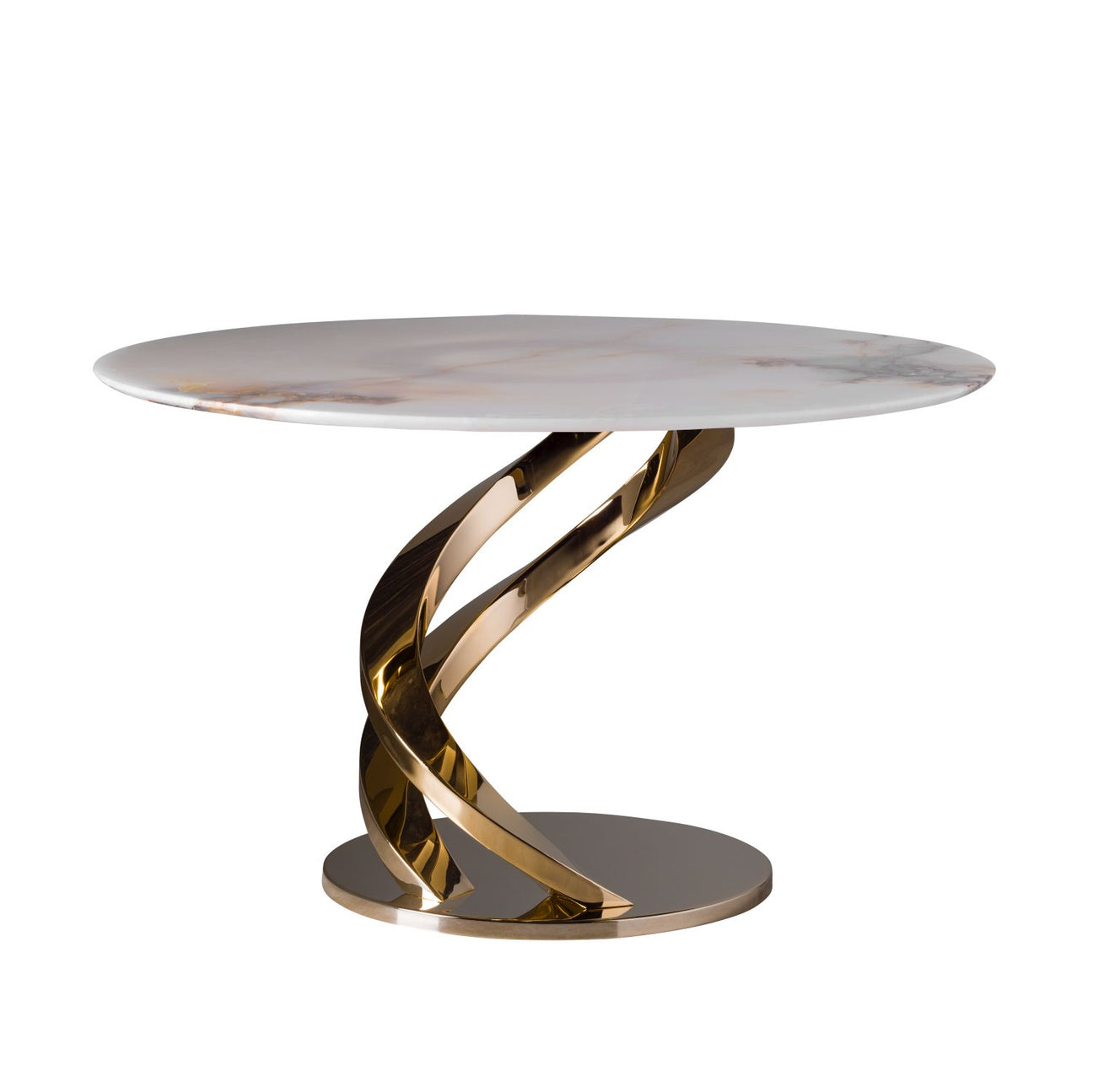 Eclypse Dining Table - Onyx &amp; Gold 