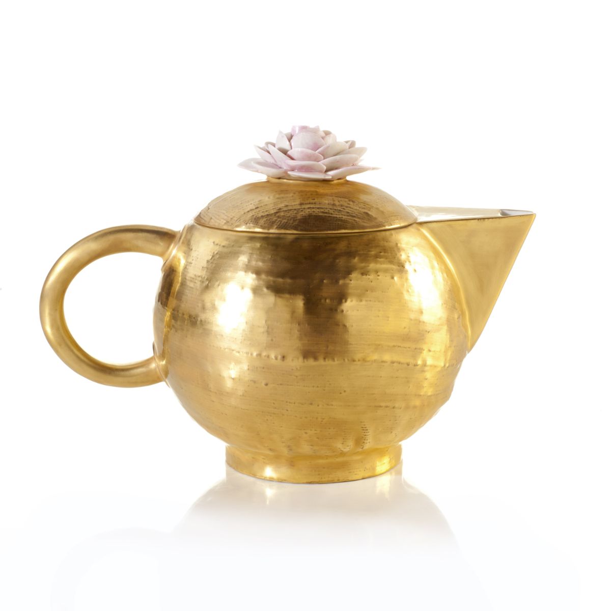 Marie-Antoinette Pink &amp; Gold Teapot 