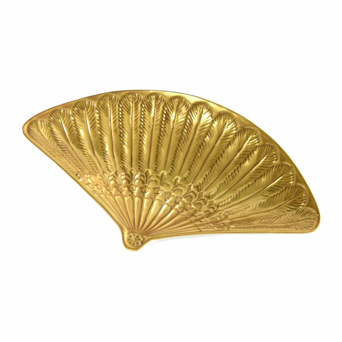 Shell Gold Triangle Trinket Dish