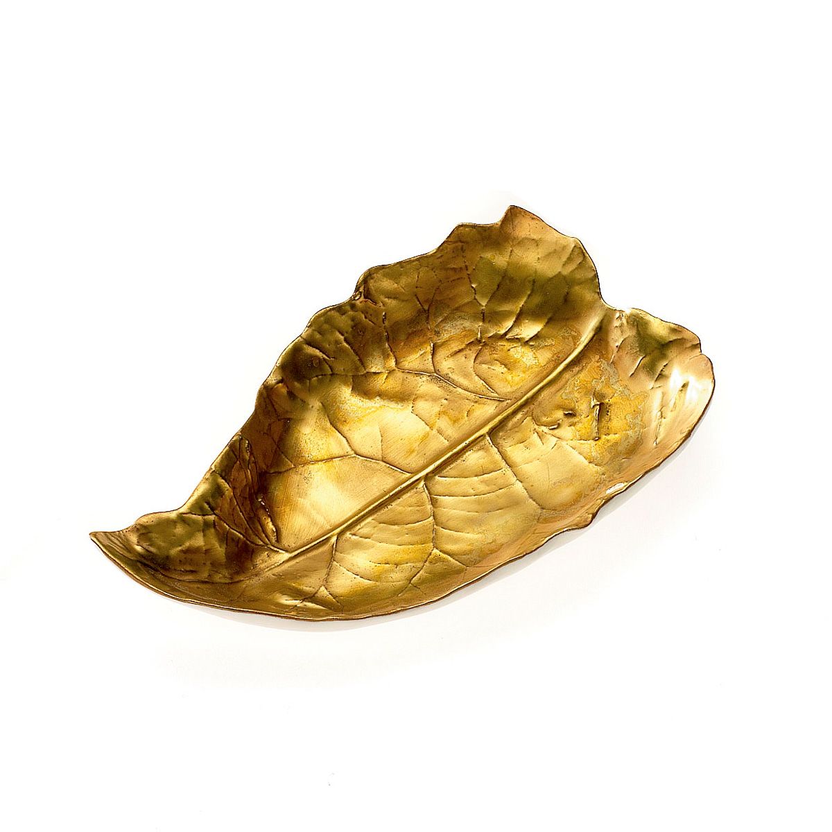 Autumn Gold Medium Size Wrinkled Leaf