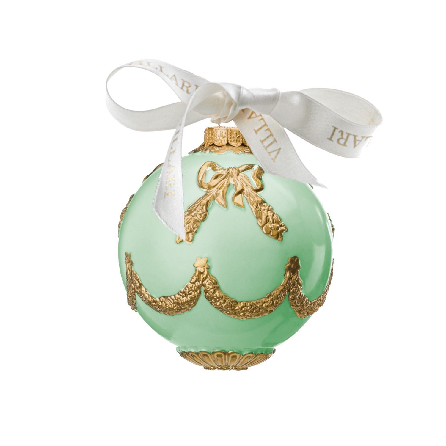 Imperial Christmas Bauble  - Green & Gold