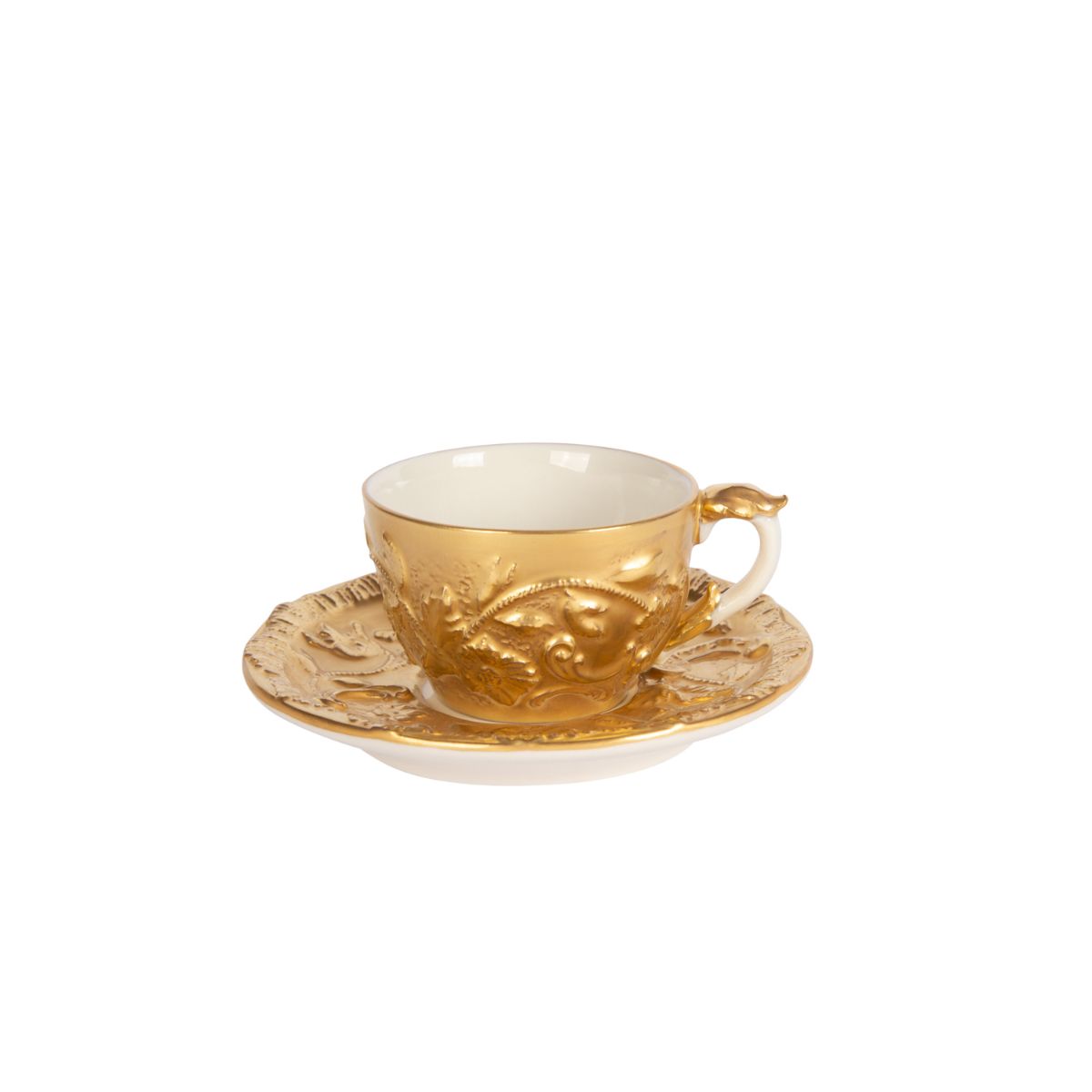 Taormina Gold Coffee Cup & Saucer