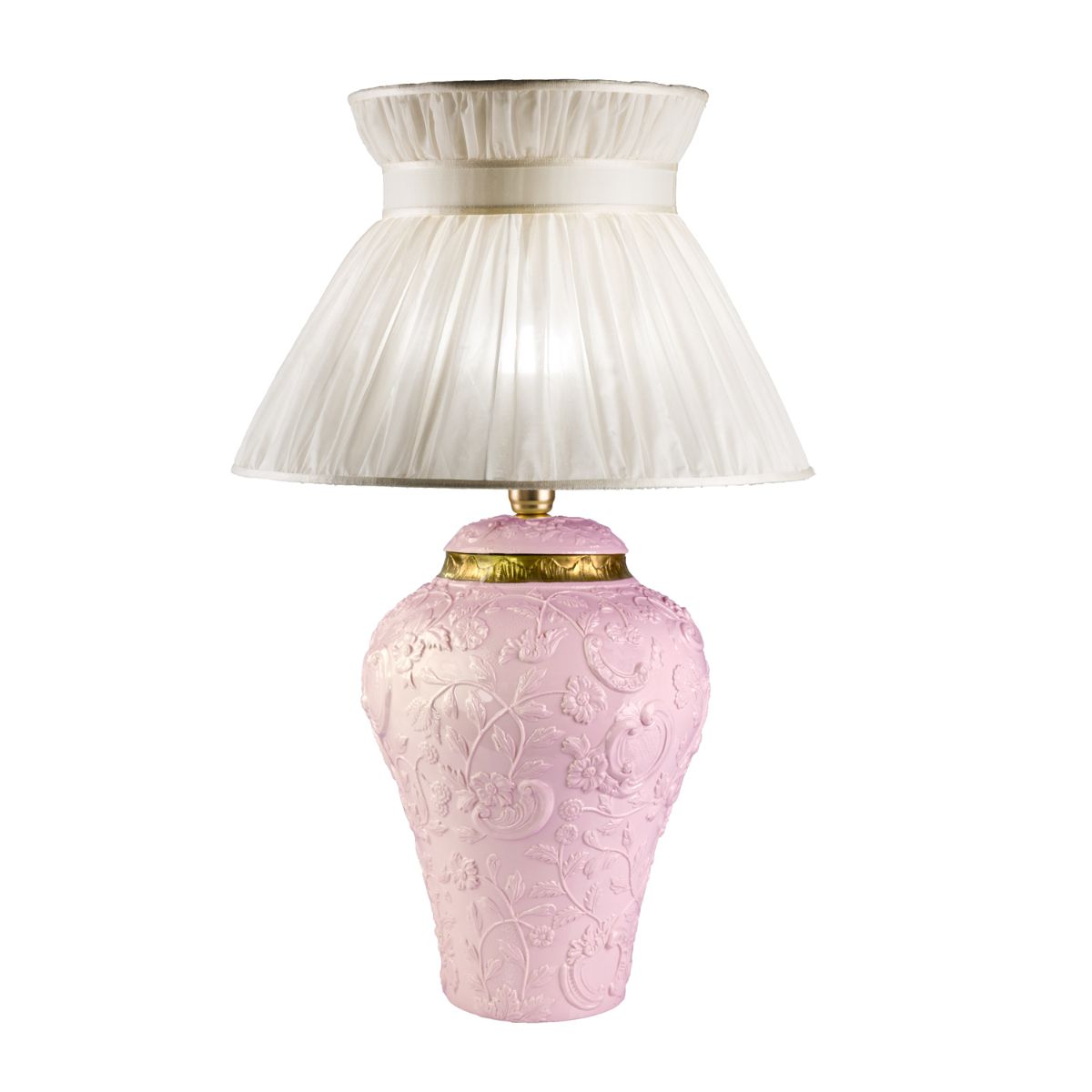 Taormina Large Table Lamp - Pink & Gold