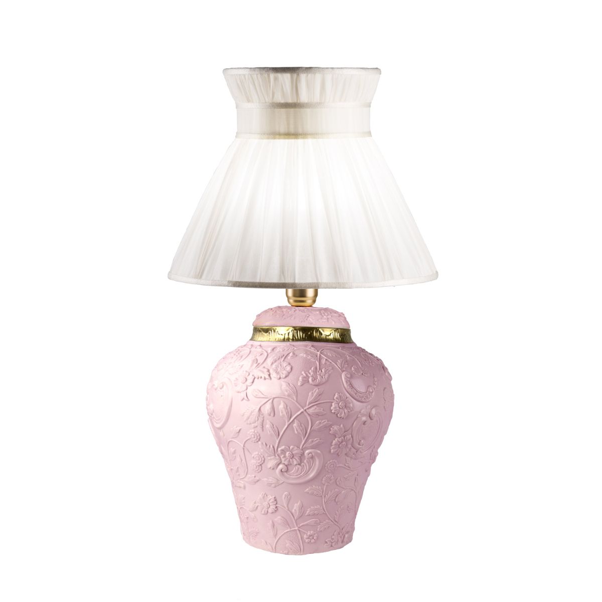 Taormina Small Table Lamp - Pink &amp; Gold 