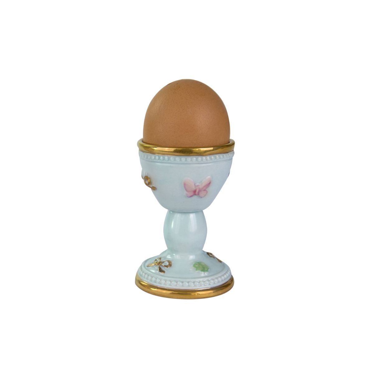 Butterfly Aquamarine Egg Cup 