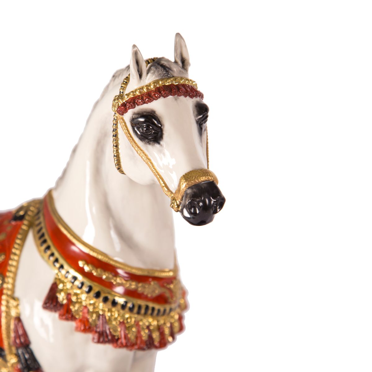 Al Rammah Arabic Horse - Limited Edition 88 Pcs - Coral