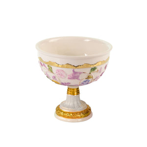 Taormina Multicolor & Gold Footed Fruit Bowl