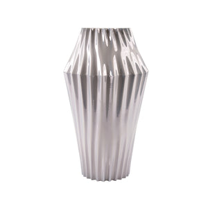 Vertigo Medium Vase - Pearly Grey