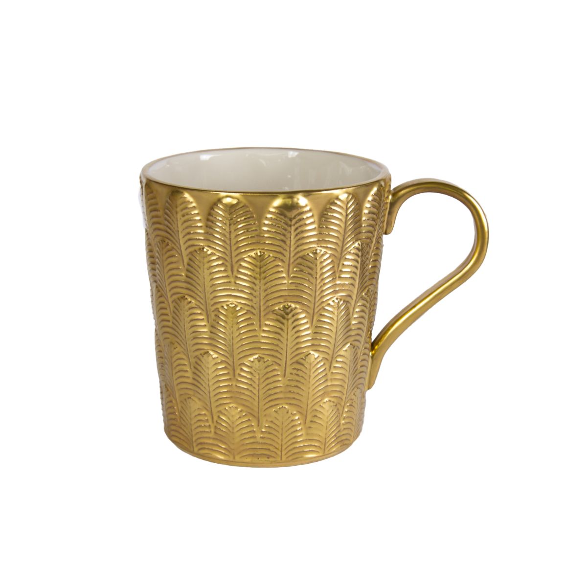 Peacock Mug - Gold