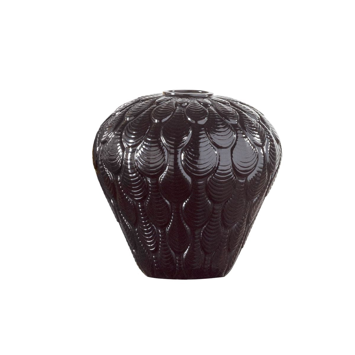 Coquille Small Vase - Black 