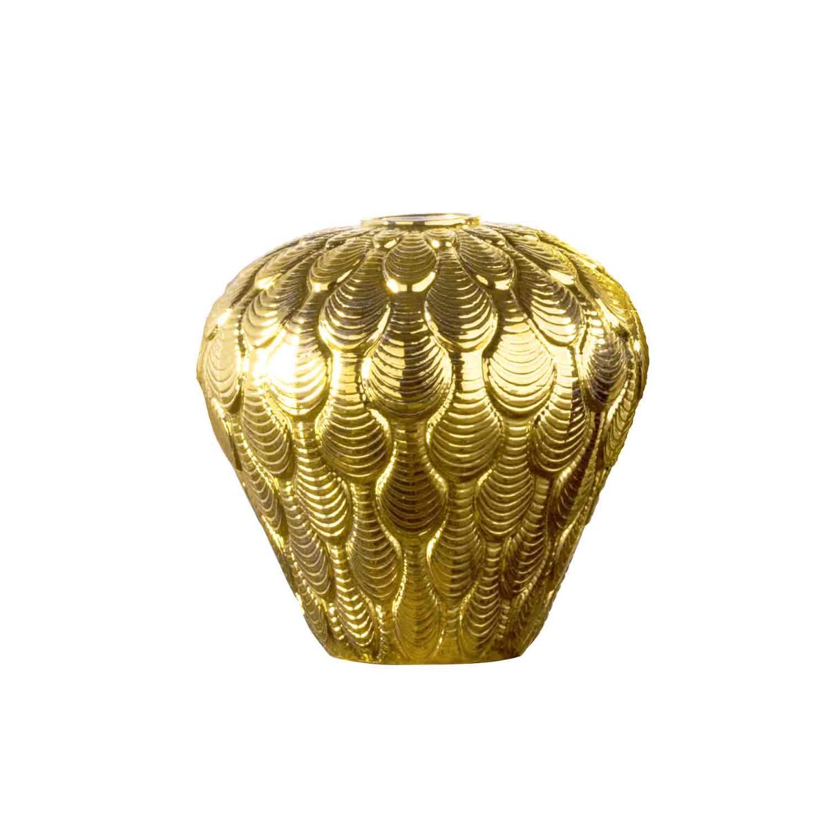 Coquille Small Vase - Gold
