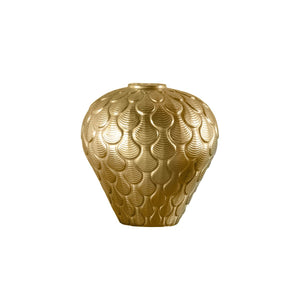 Coquille Small Vase - Gold