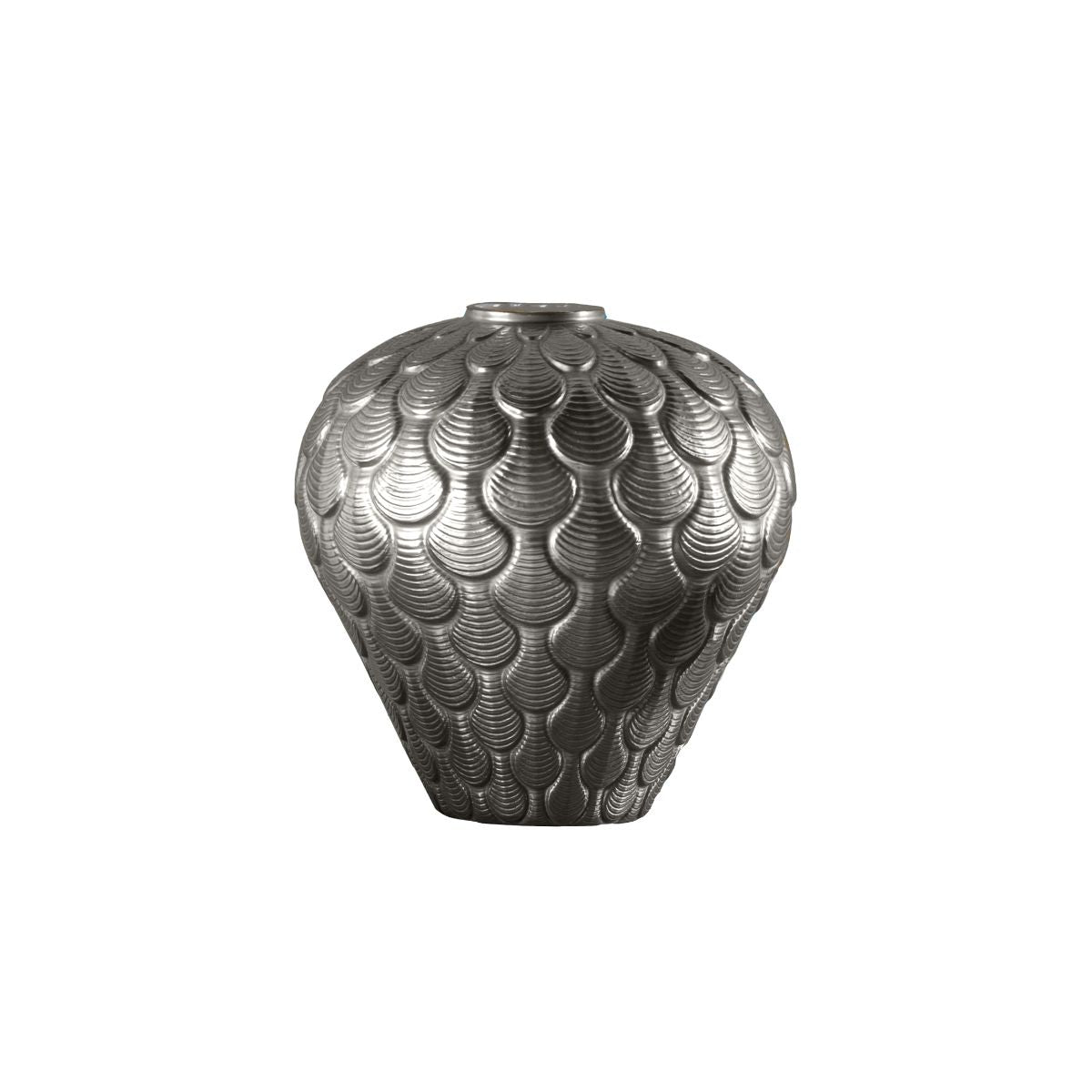 Coquille Small Vase - Platinum 