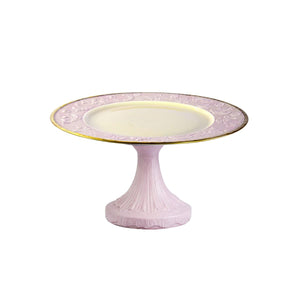 Taormina Pink & Gold Small Cake Stand