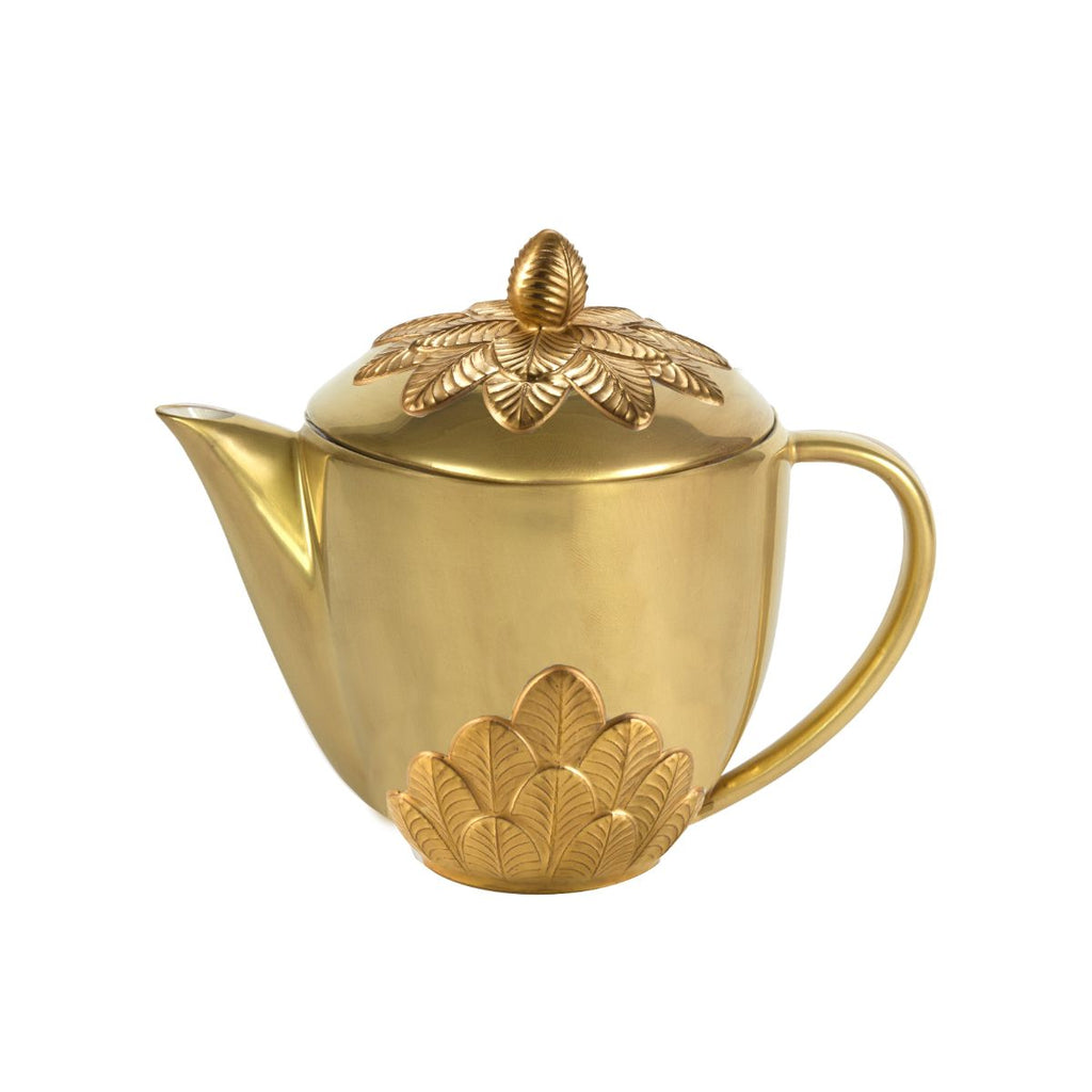 Peacock Gold Teapot