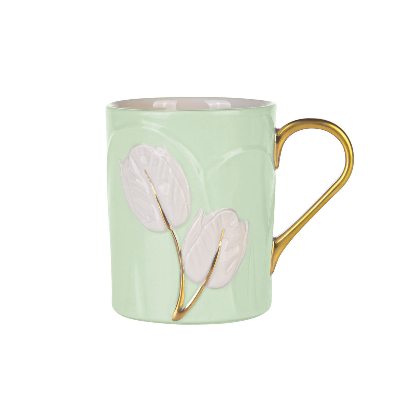 Tulip Mug - Pastel Green 