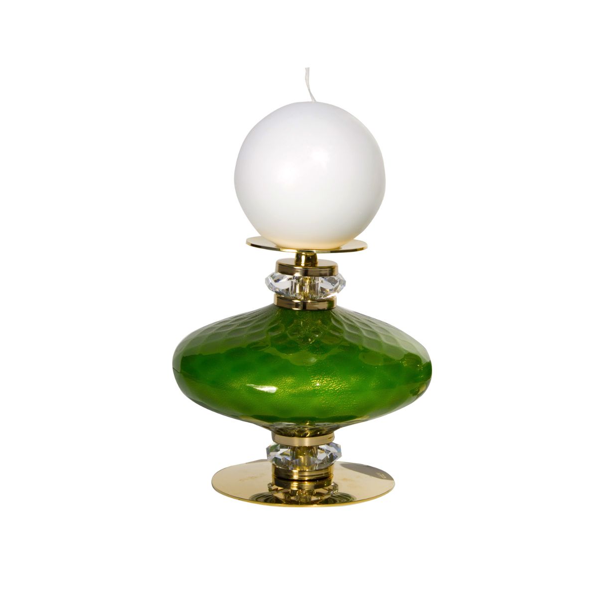 Diva Audrey Small Candle Holder - Acid Green