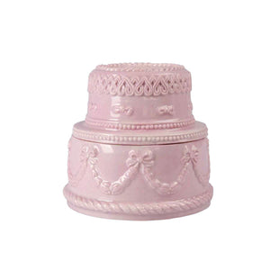 Chantilly Two tier Cake Scented Candle - Pink
