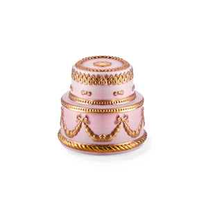 Chantilly Two tier Cake Scented Candle - Pink & Gold
