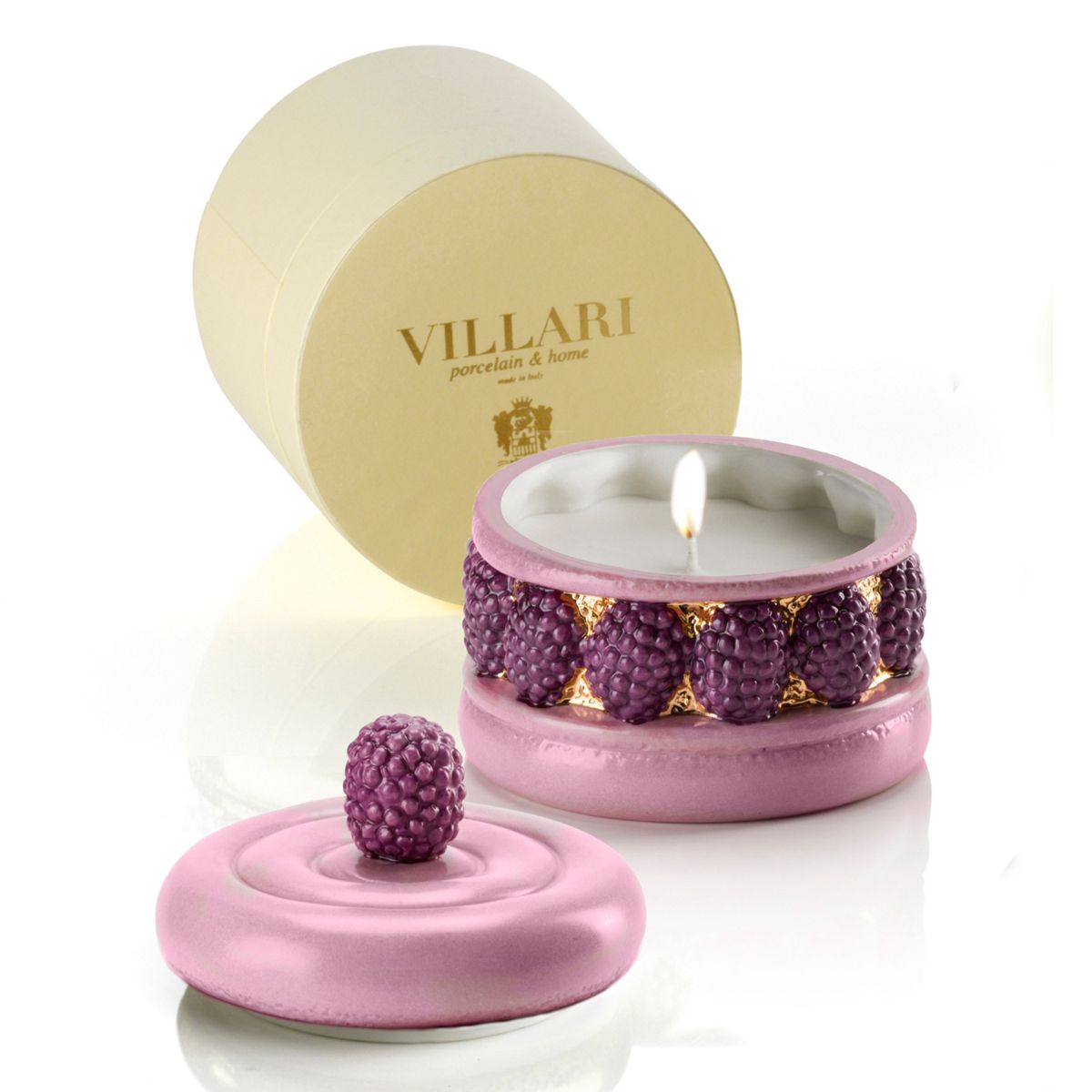 Chantilly Ispahan Cake Scented Candle - Lilac