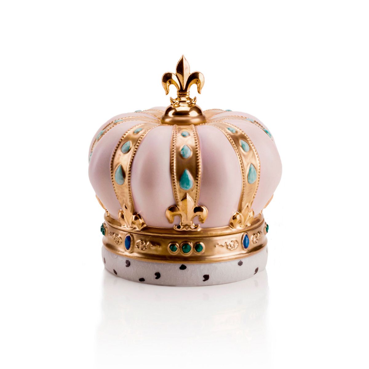 Crown Scented Candle - Pink &amp; Gold 