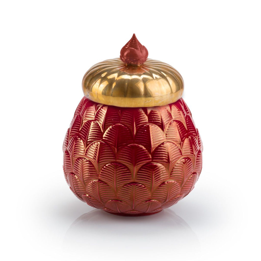 Lolita Charlotte Scented Candle - Red & Gold