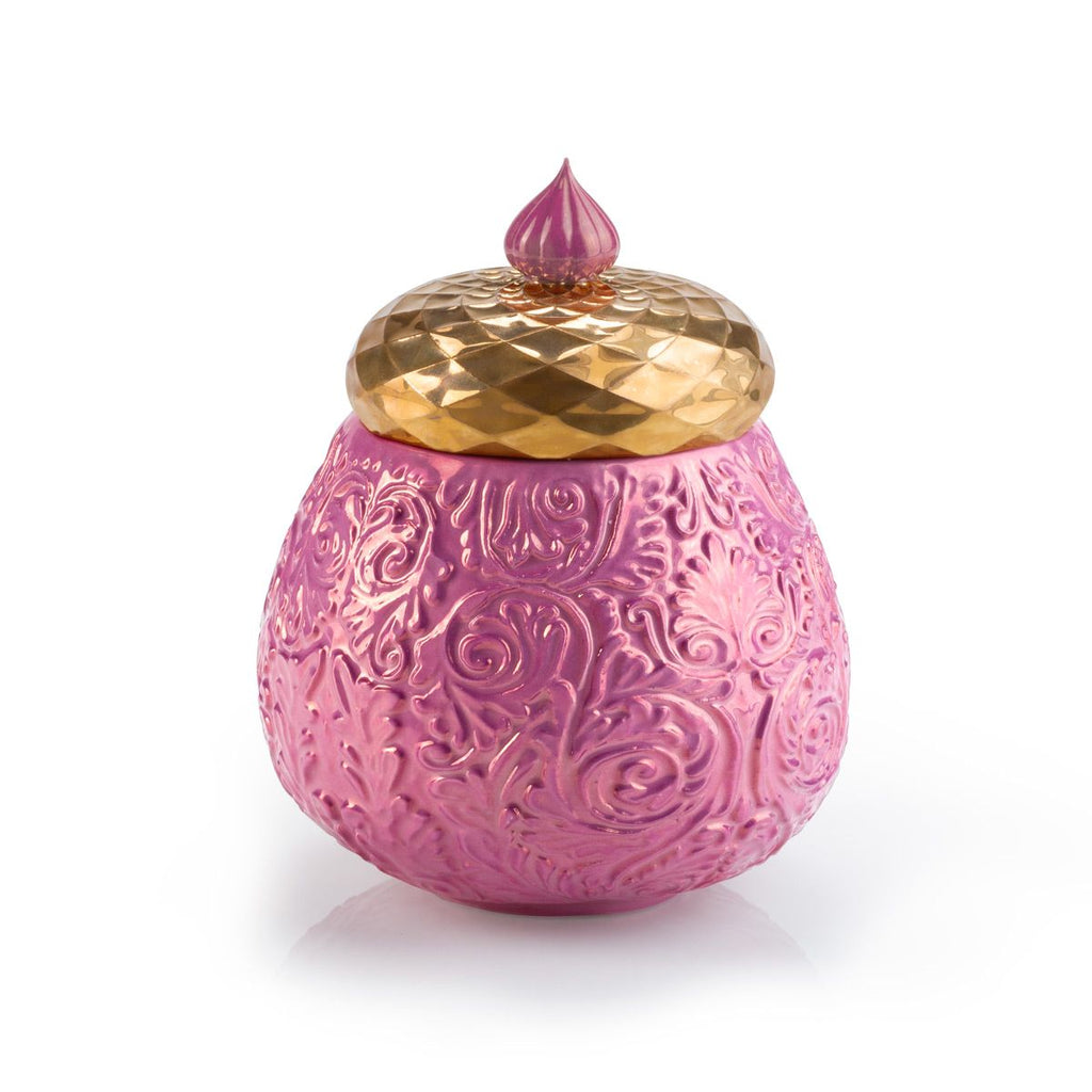 Lolita Alida Scented Candle - Pink & Gold