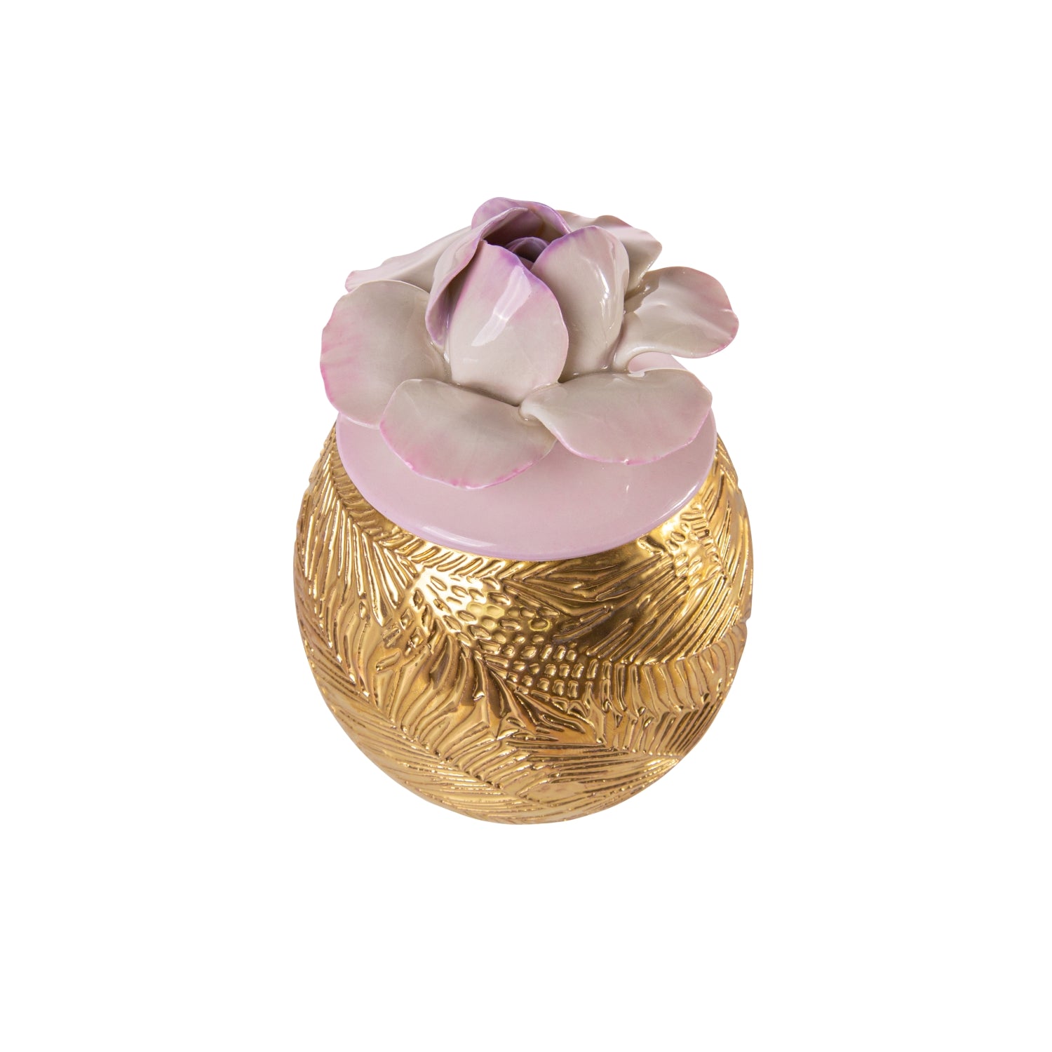 Acapulco Peony Scented Candle - Gold