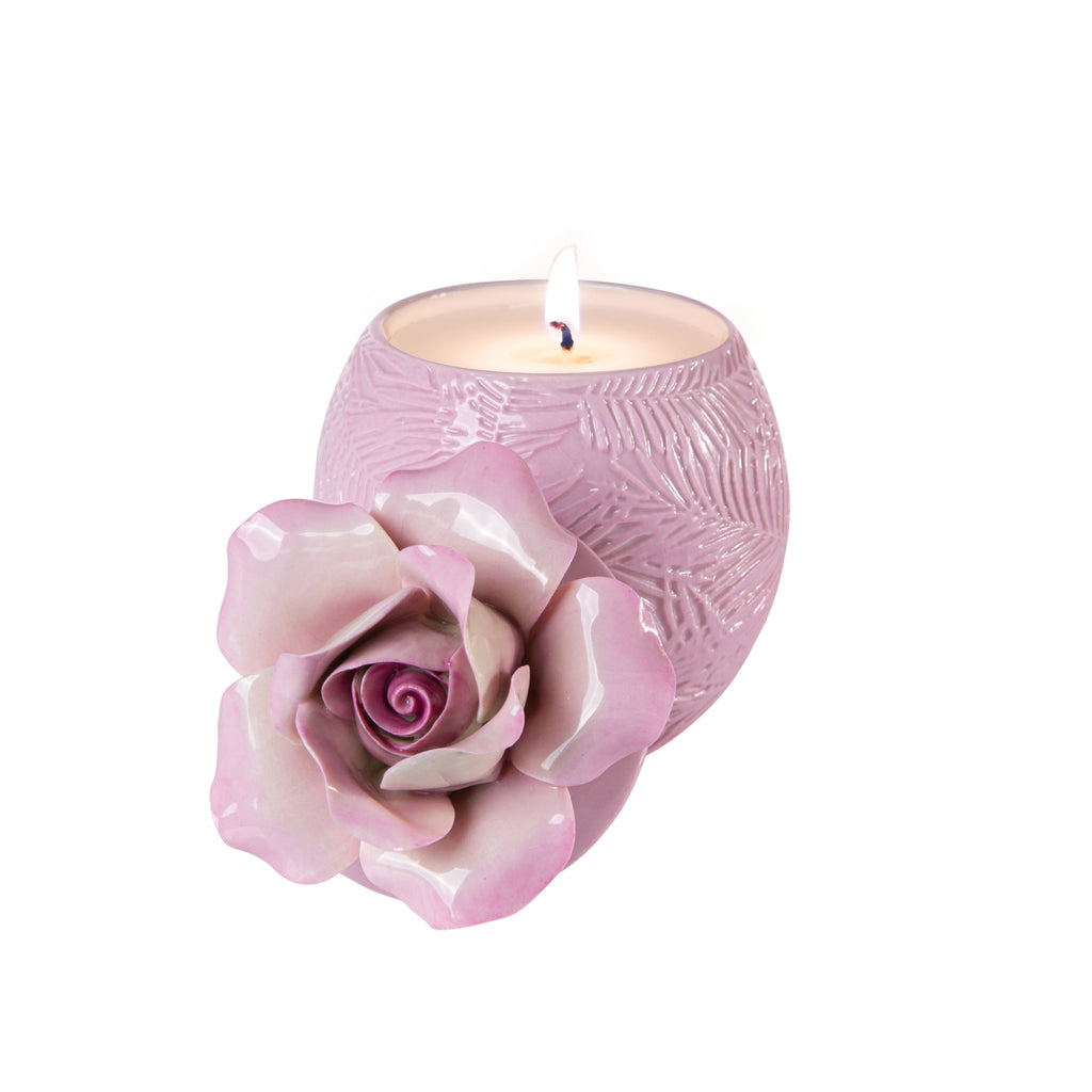 Acapulco Rose Scented Candle - Pink