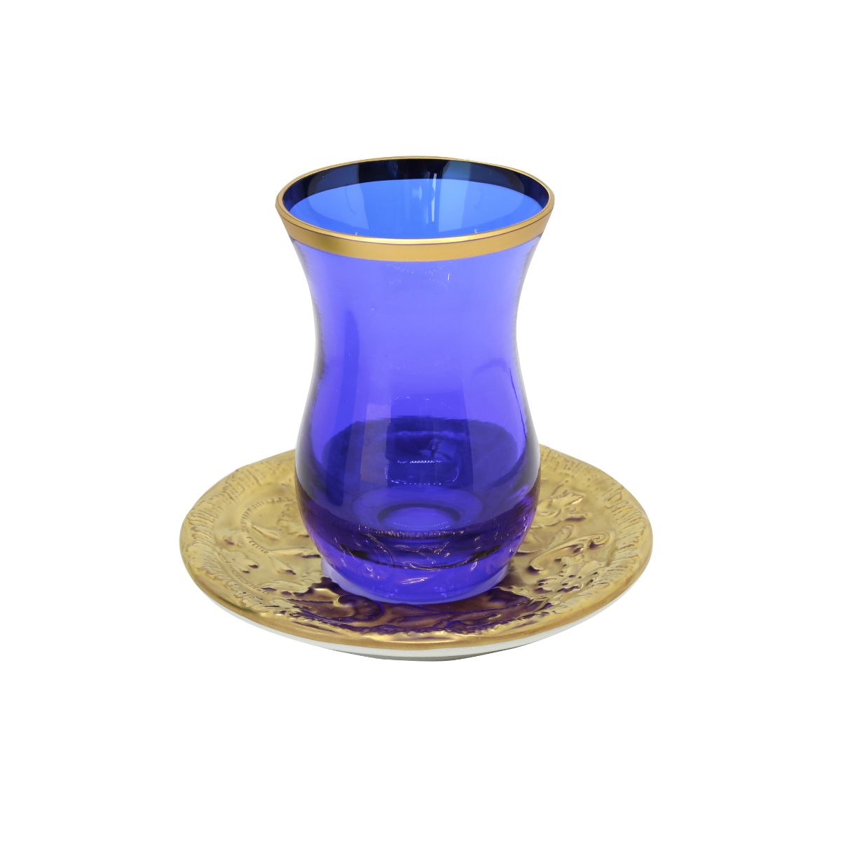 Ramz by Villari Sapphire Oriental Tea Large Cup & Sc.