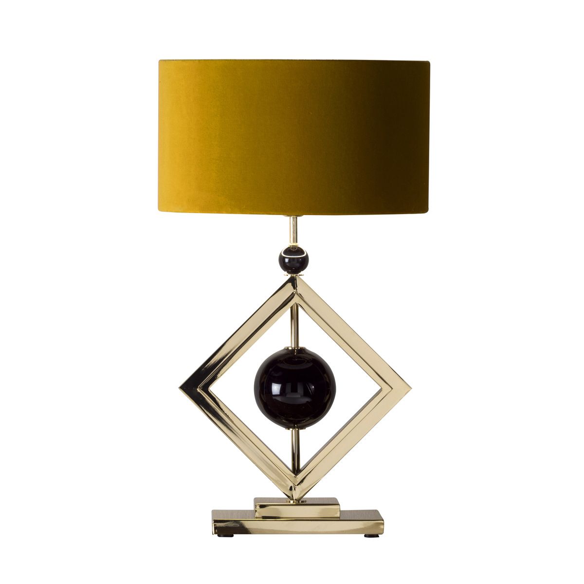 Clark Table Lamp - Black & Gold