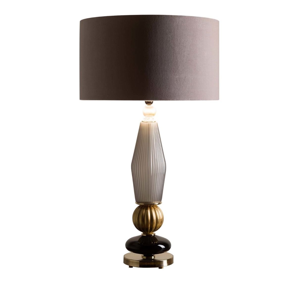Cary Table Lamp - Black & Gold