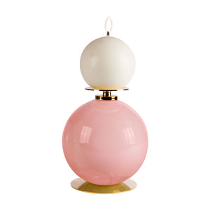 Lady V Small Candle Holder - Pink