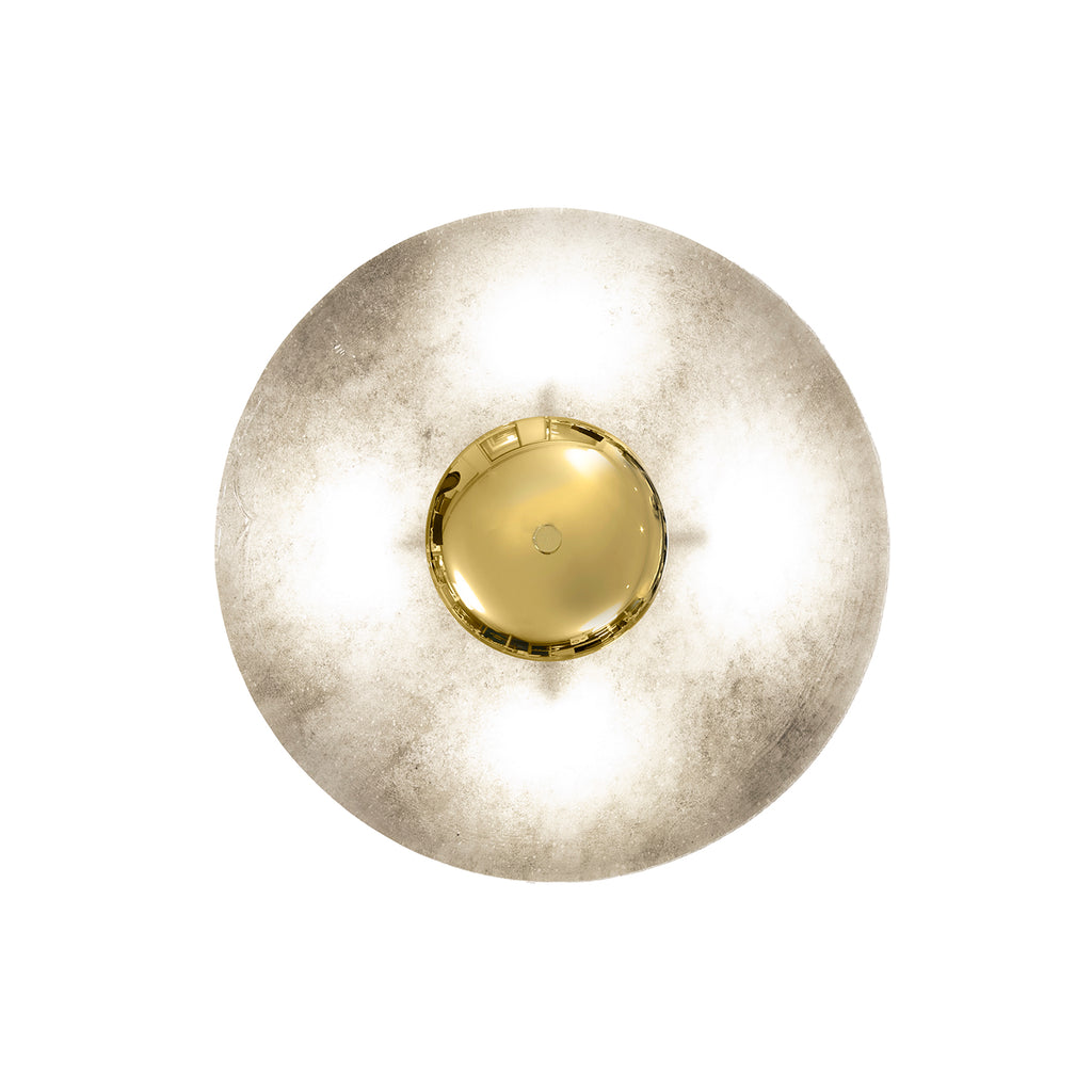 Maya Ceiling Light - 4 Lights - Gold & Trasparent