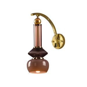 Lolite Marie Wall Light - Brown & Transparent