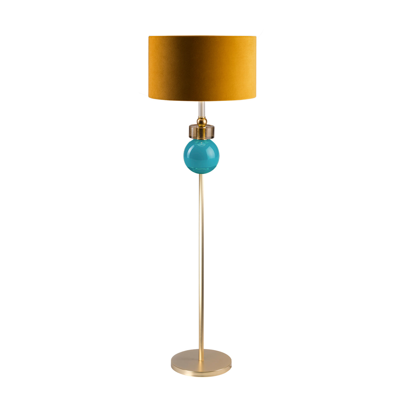 Lolite Etienne Floor Lamp - Aquamarine &amp; Transparent 